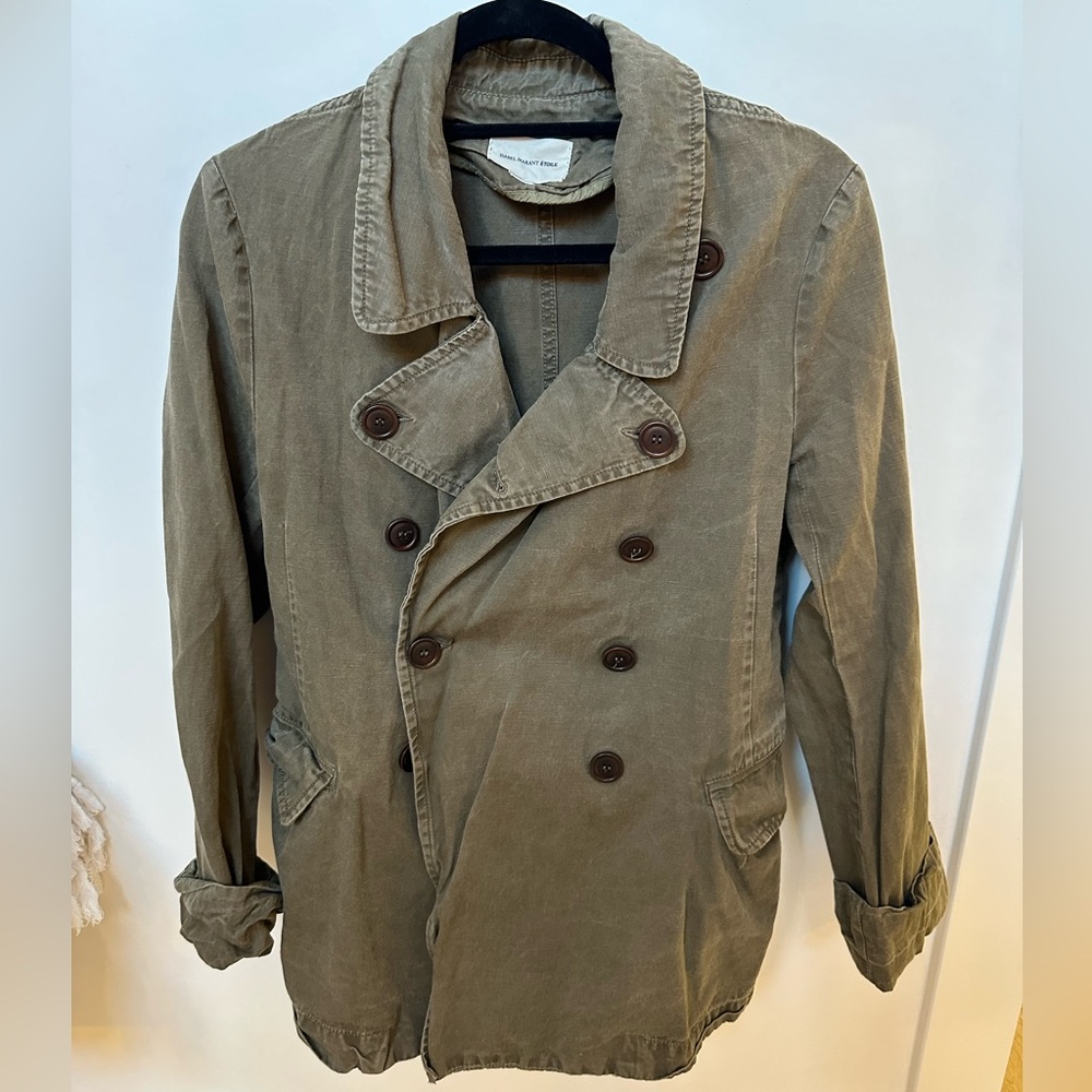 Lightweight Isabel Marat Etoile Peacoat. Size 40. Gently worn.